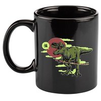 Ninja T-Rex 11oz C Handle Ceramic Mug