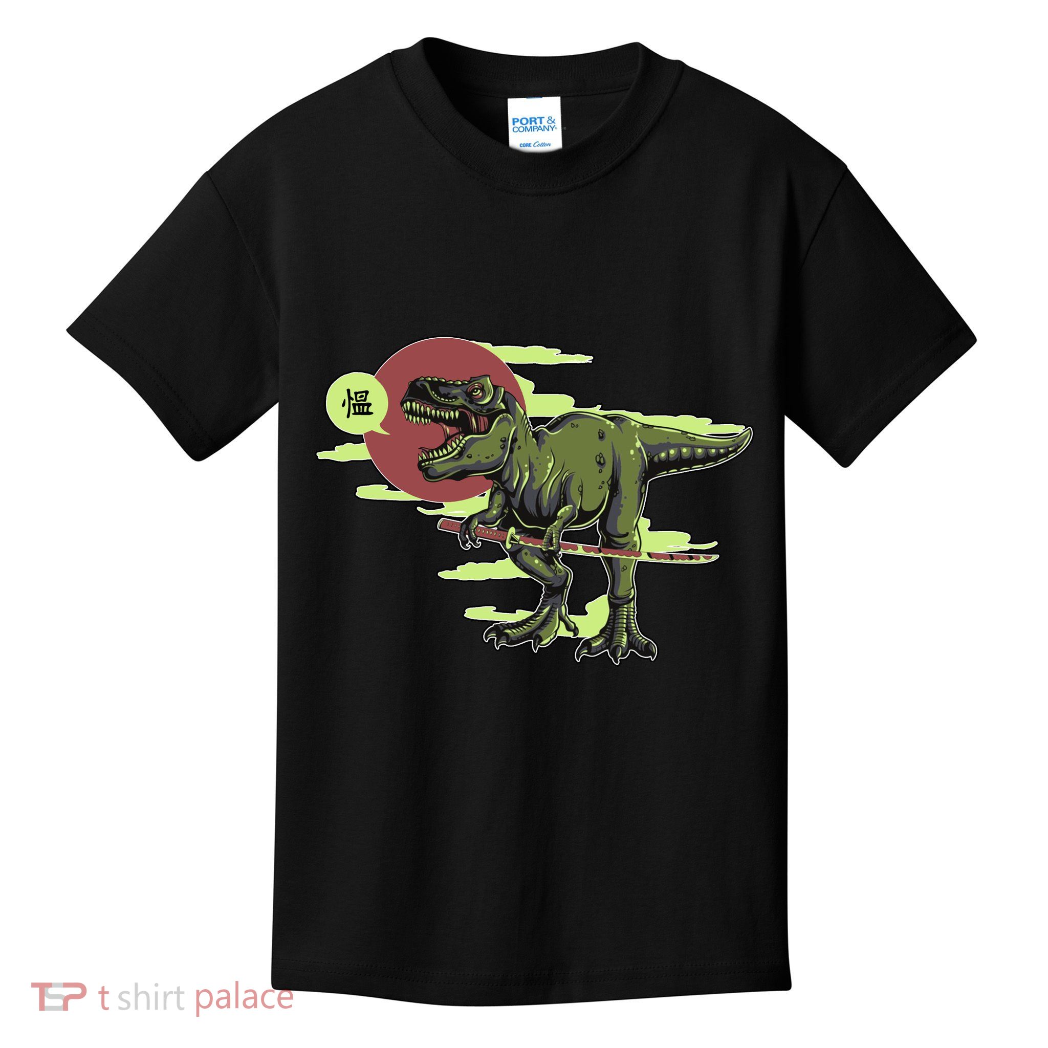 Ninja T-Rex Kids T-Shirt