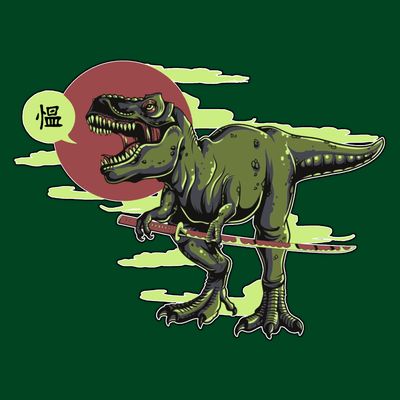 Ninja T-Rex T-Shirt