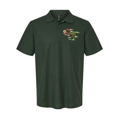 Ninja T-Rex Softstyle Adult Sport Polo