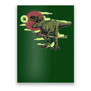 Ninja T-Rex Poster