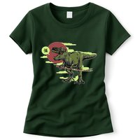 Ninja T-Rex Womens T-Shirt