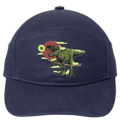 Ninja T-Rex 7-Panel Snapback Hat