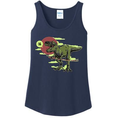 Ninja T-Rex Ladies Essential Tank