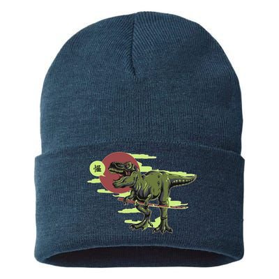 Ninja T-Rex Sustainable Knit Beanie