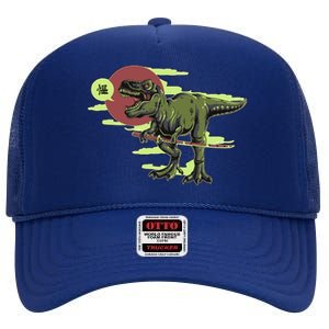 Ninja T-Rex High Crown Mesh Back Trucker Hat