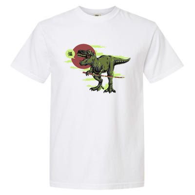 Ninja T-Rex Garment-Dyed Heavyweight T-Shirt