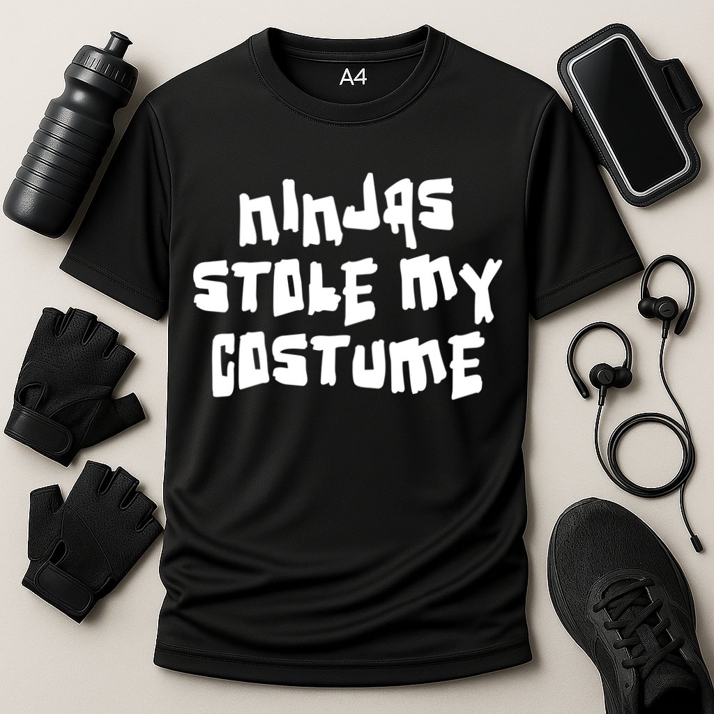 Ninjas Stole My Costume Halloween Cooling Performance Crew T-Shirt