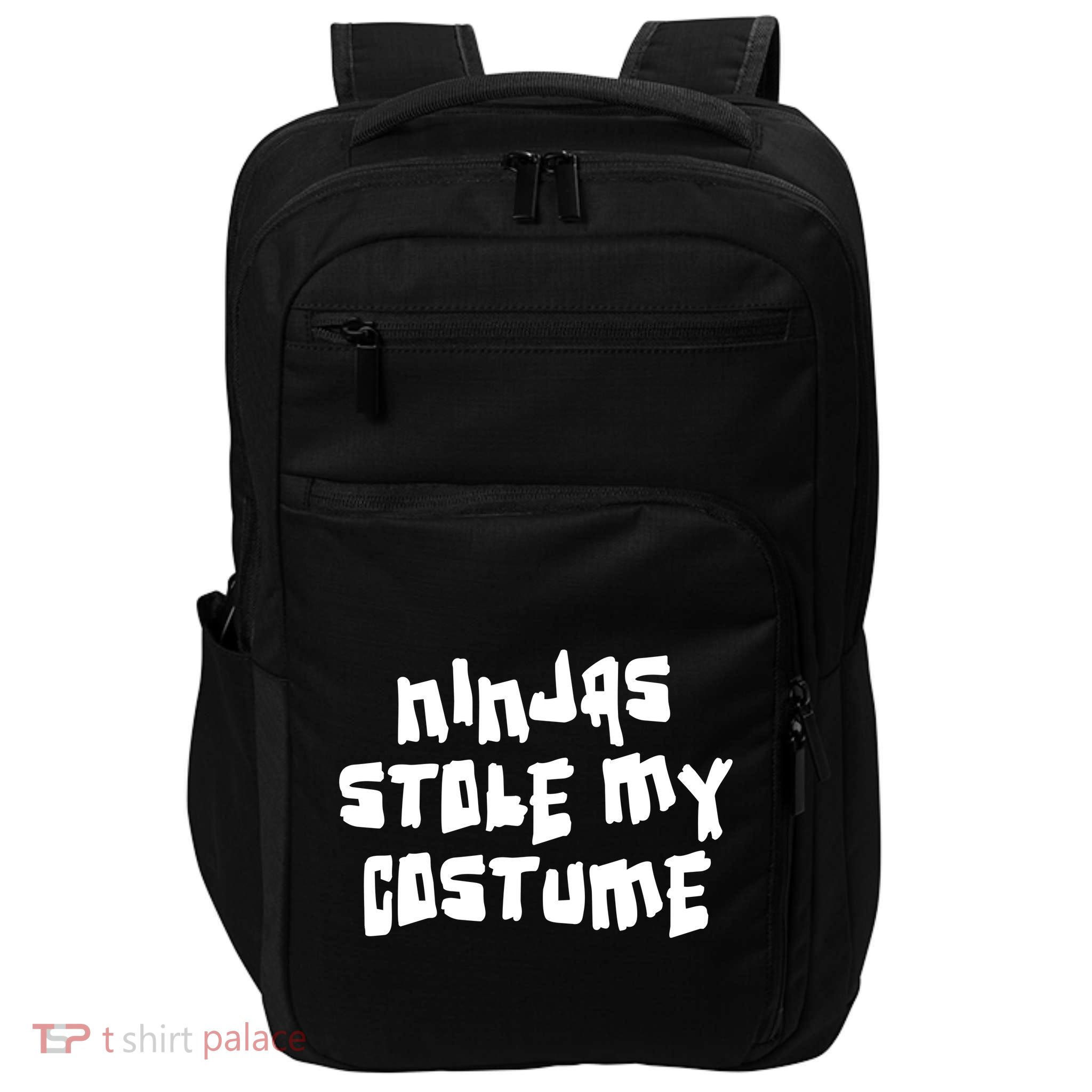 Ninjas Stole My Costume Halloween Impact Tech Backpack