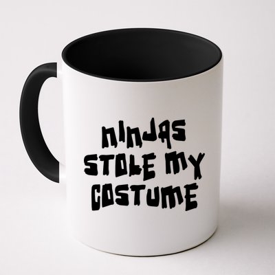 Ninjas Stole My Costume Halloween Mug