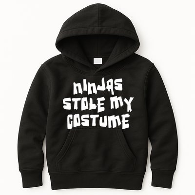 Ninjas Stole My Costume Halloween Kids Hoodie
