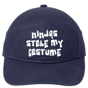 Ninjas Stole My Costume Halloween 7-Panel Snapback Hat