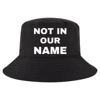 Not In Our Name Cool Comfort Performance Bucket Hat