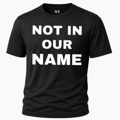 Not In Our Name Performance Shirt
