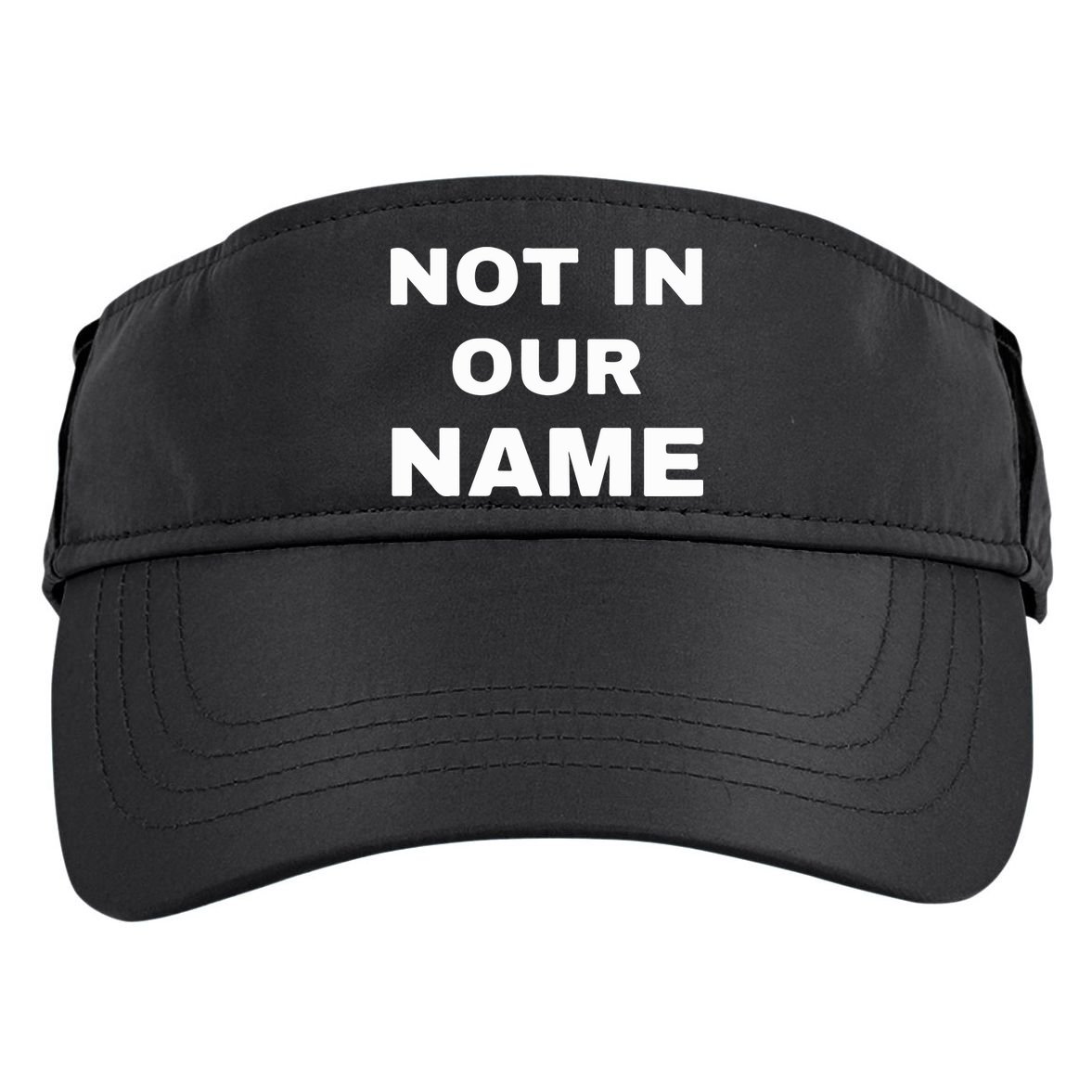 Not In Our Name Adult Drive Performance Visor