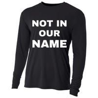 Not In Our Name Cooling Performance Long Sleeve Crew