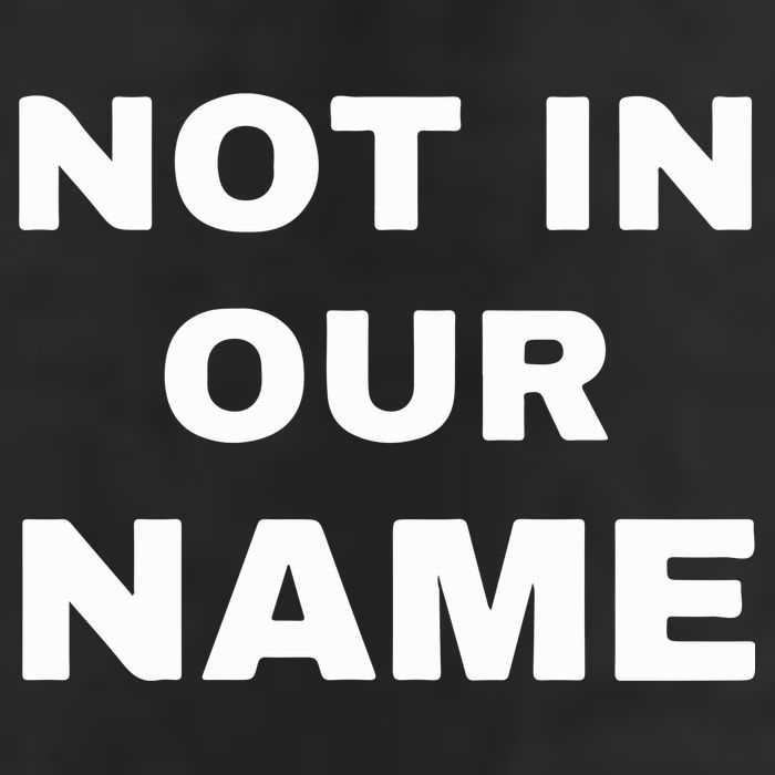 Not In Our Name 25L Jumbo Tote
