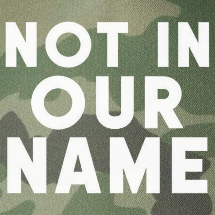 Not In Our Name Free Gaza Stop War In Palestine Legacy Tie Dye Trucker Hat