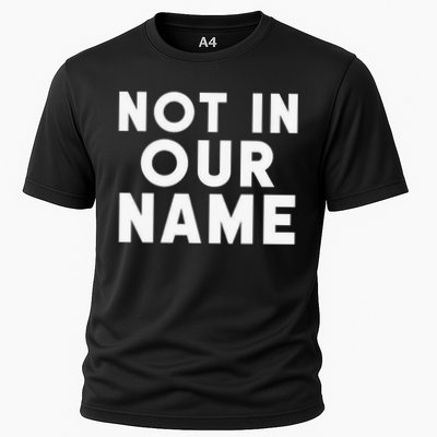 Not In Our Name Free Gaza Stop War In Palestine Performance Shirt