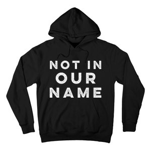 Not in our name  Jews say cease fire now  Hoodie