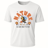 Nature Is Our Only Future Earth Day Bee Performance Shirt