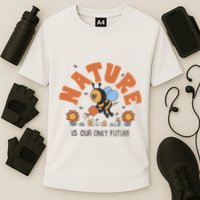 Nature Is Our Only Future Earth Day Bee Performance Shirt