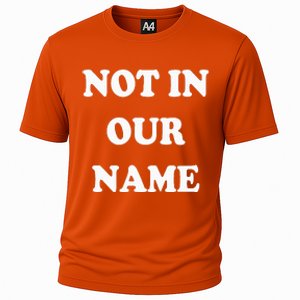 Not in Our Name American Jews Ceasefire Now Cooling Performance Crew T-Shirt