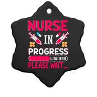 Nurse In Progress Loading Please Wait Nursing School Future Ceramic Star Ornament