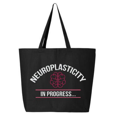 Neuroplasticity In Progress Stroke Survivor Rehab Recovery 25L Jumbo Tote