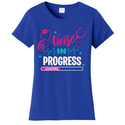 Nurse In Progress Nursing School Student Future Nurse Life Gift Women's T-Shirt