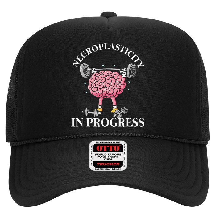 Neuroplasticity In Progress Neuroscience Neurology Trucker Hat