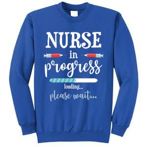 Nurse In Progress Nurse Gift Funny Nursing School Funny Gift Sweatshirt