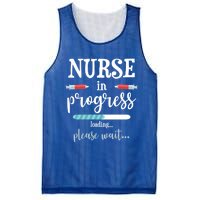 Nurse In Progress Nurse Gift Funny Nursing School Funny Gift Mesh Reversible Basketball Jersey Tank