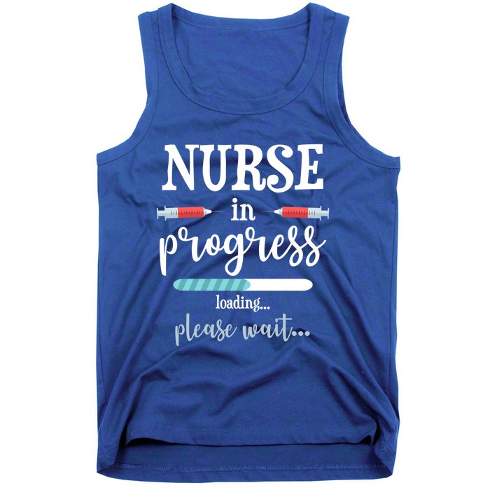 Nurse In Progress Nurse Gift Funny Nursing School Funny Gift Tank Top