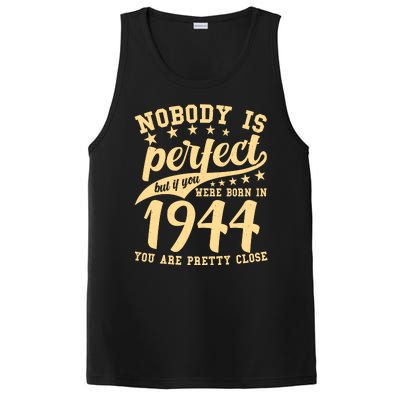 Nobody Is Perfect Born In 1944 80th Birthday PosiCharge Competitor Tank