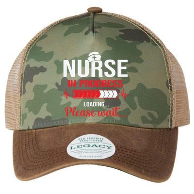 Nurse In Progress Nursing School Student Rn Lpn Nurse Week Gift Legacy Tie Dye Trucker Hat