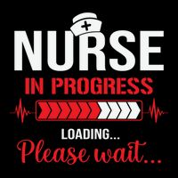 Nurse In Progress Nursing School Student Rn Lpn Nurse Week Gift Sustainable Bucket Hat