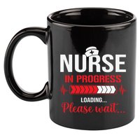 Nurse In Progress Nursing School Student Rn Lpn Nurse Week Gift 11oz C Handle Ceramic Mug