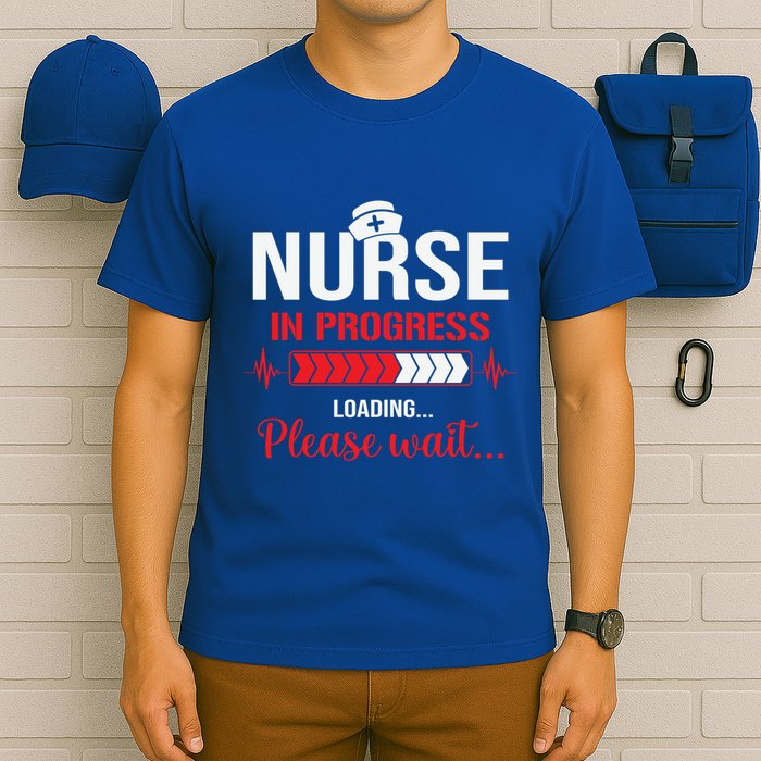 Nurse In Progress Nursing School Student Rn Lpn Nurse Week Gift T-Shirt
