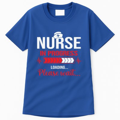 Nurse In Progress Nursing School Student Rn Lpn Nurse Week Gift Tall T-Shirt
