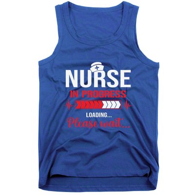 Nurse In Progress Nursing School Student Rn Lpn Nurse Week Gift Tank Top