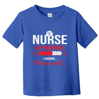 Nurse In Progress Nursing School Student Rn Lpn Nurse Week Gift Toddler T-Shirt