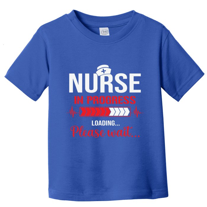 Nurse In Progress Nursing School Student Rn Lpn Nurse Week Gift Toddler T-Shirt