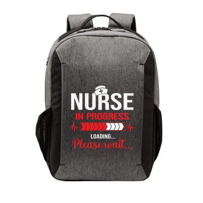 Nurse In Progress Nursing School Student Rn Lpn Nurse Week Gift Vector Backpack