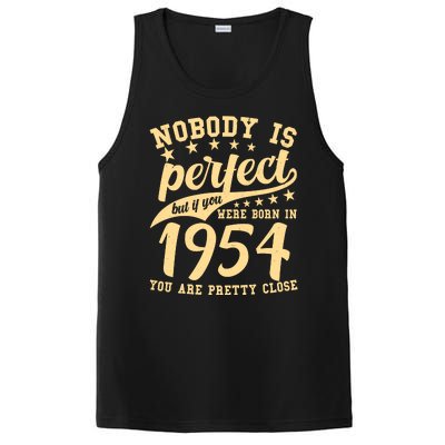 Nobody Is Perfect Born In 1954 70th Birthday PosiCharge Competitor Tank