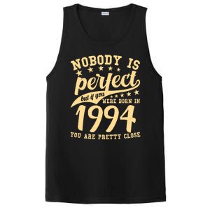 Nobody Is Perfect Born In 1994 30th Birthday PosiCharge Competitor Tank