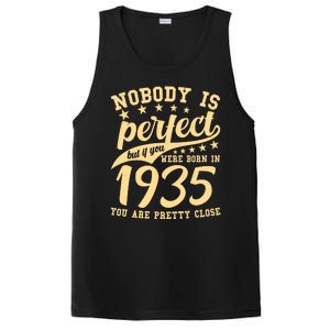 Nobody Is Perfect Born In 1935 90th Birthday PosiCharge Competitor Tank