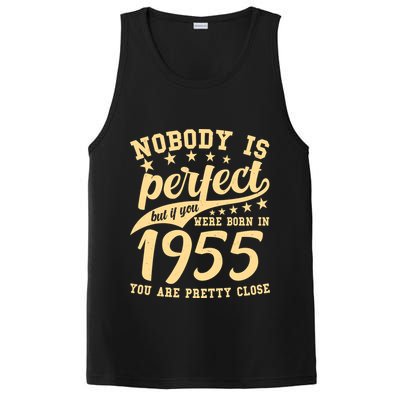 Nobody Is Perfect Born In 1955 70th Birthday PosiCharge Competitor Tank
