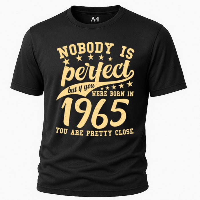 Nobody Is Perfect Born In 1965 60th Birthday Performance Shirt