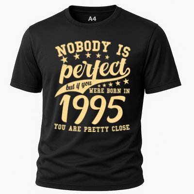 Nobody Is Perfect Born In 1995 30th Birthday Performance Shirt
